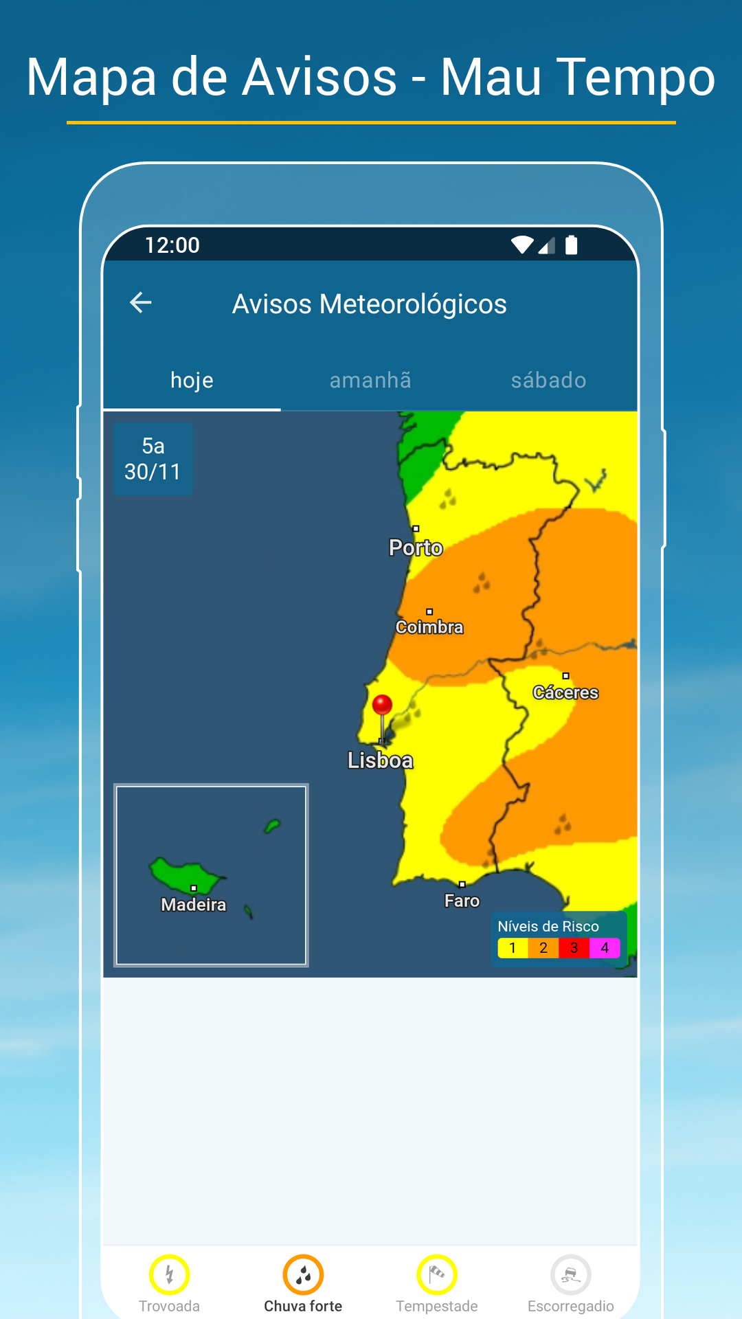 Avisos meteorológicos